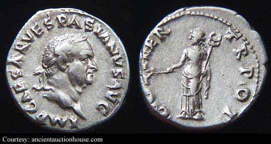 монета Древнего Рима