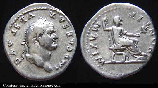 монета Древнего Рима