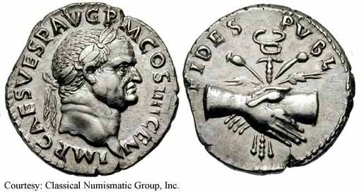 монета Древнего Рима