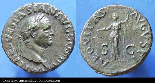 монета Древнего Рима