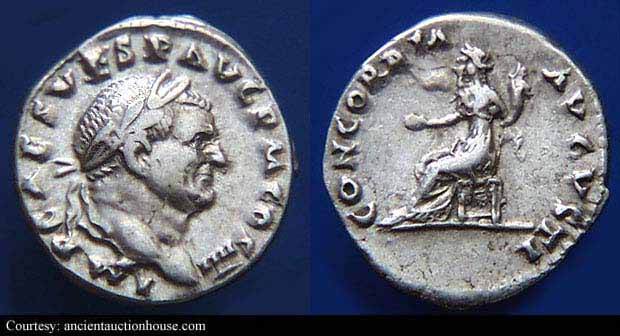 монета Древнего Рима