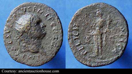 монета Древнего Рима