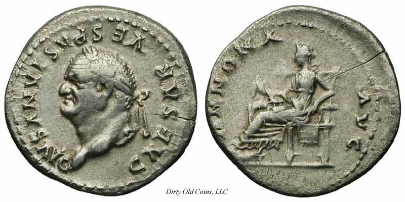 монета Древнего Рима