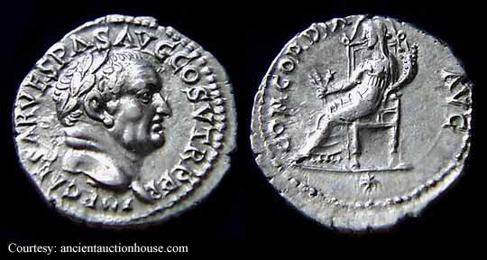 монета Древнего Рима