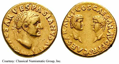 монета Древнего Рима