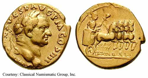 монета Древнего Рима