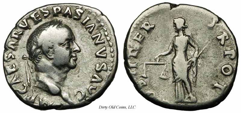 монета Древнего Рима