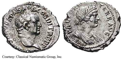 монета Древнего Рима