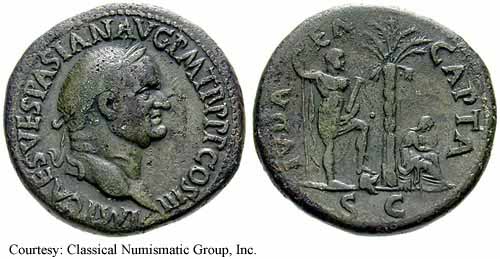 монета Древнего Рима