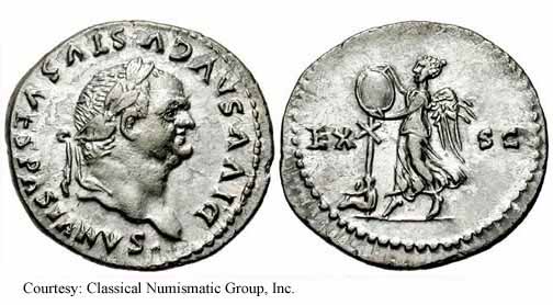 монета Древнего Рима