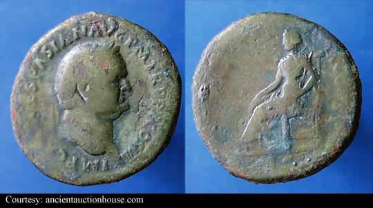 монета Древнего Рима