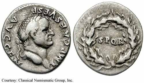 монета Древнего Рима