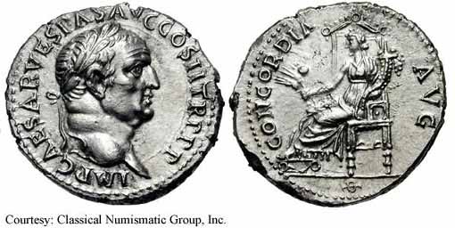 монета Древнего Рима