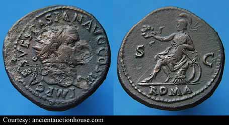 монета Древнего Рима