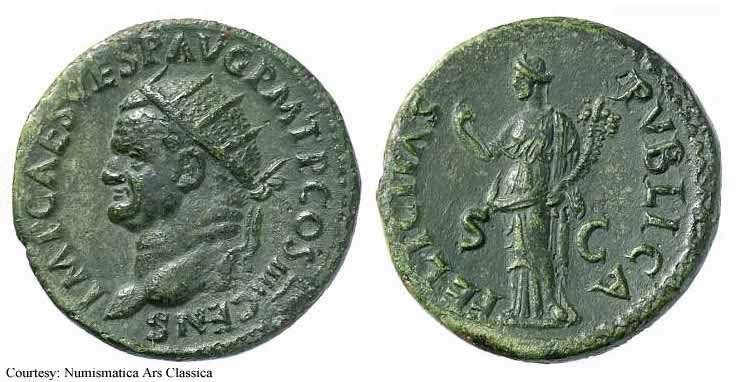 монета Древнего Рима