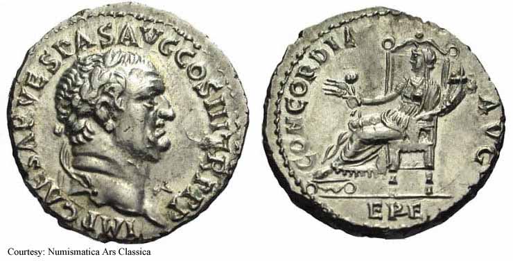 монета Древнего Рима