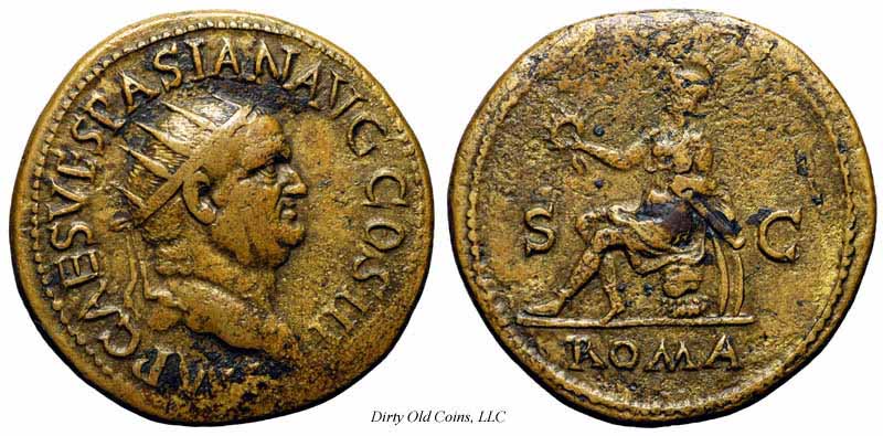 монета Древнего Рима