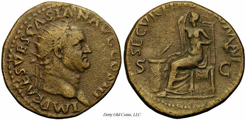 монета Древнего Рима