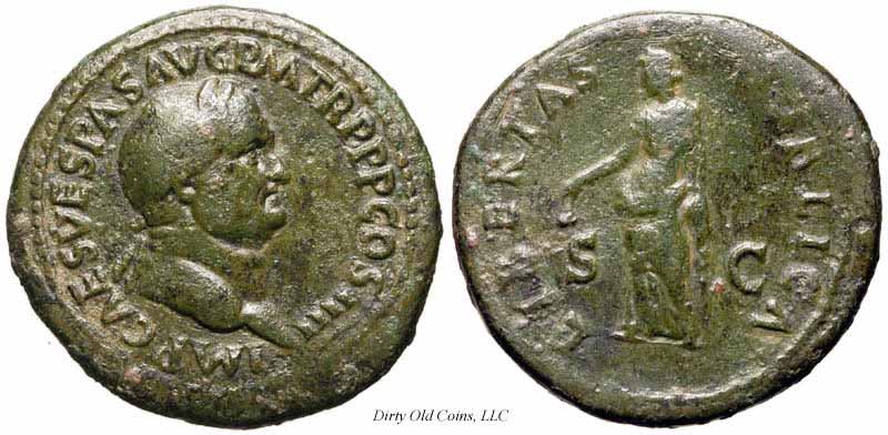 монета Древнего Рима