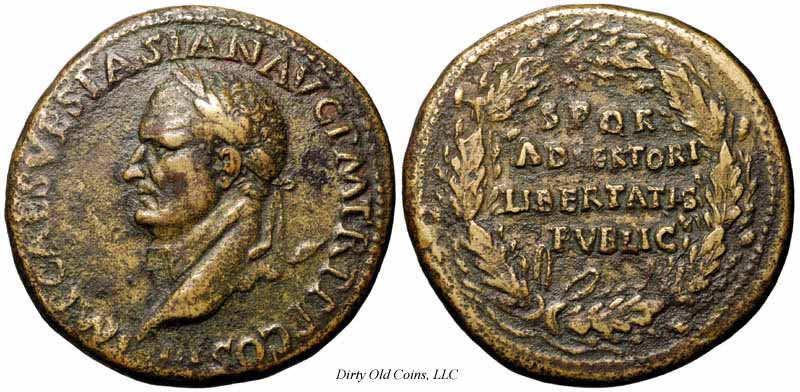 монета Древнего Рима