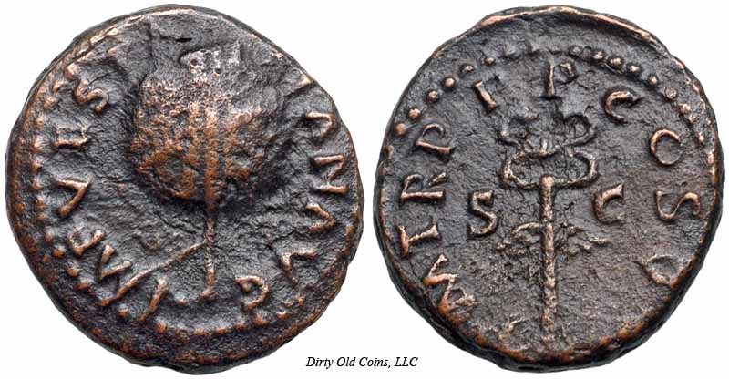 монета Древнего Рима