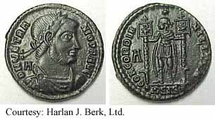 монета Древнего Рима