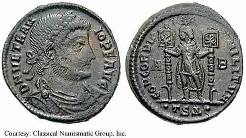 монета Древнего Рима