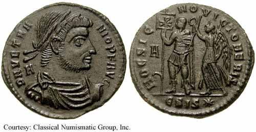 монета Древнего Рима