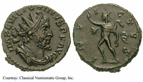 монета Древнего Рима