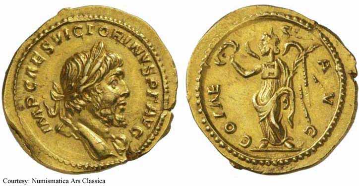 монета Древнего Рима