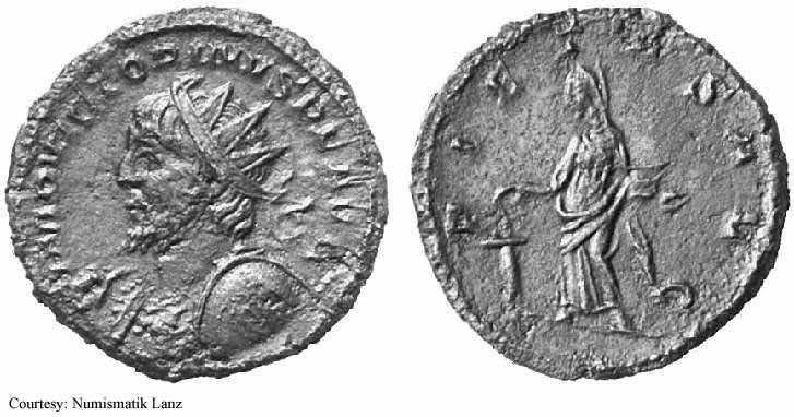 монета Древнего Рима