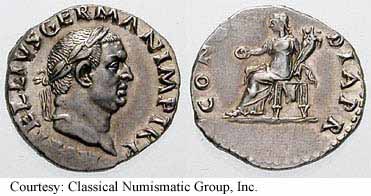 монета Древнего Рима