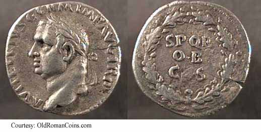 монета Древнего Рима