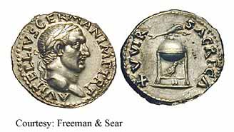 монета Древнего Рима