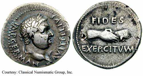 монета Древнего Рима