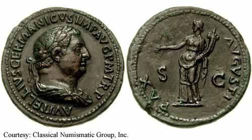 монета Древнего Рима