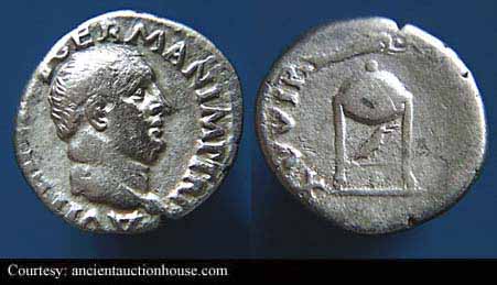 монета Древнего Рима