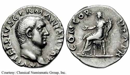 монета Древнего Рима