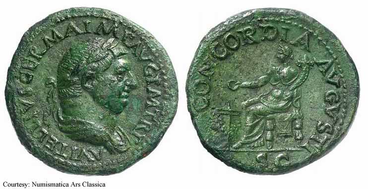 монета Древнего Рима