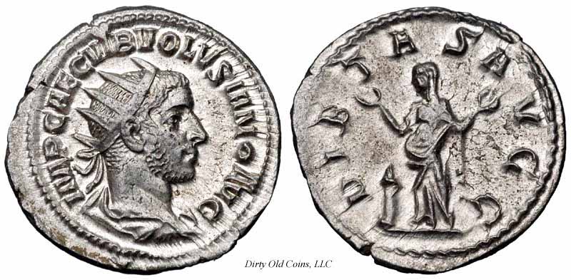 монета Древнего Рима