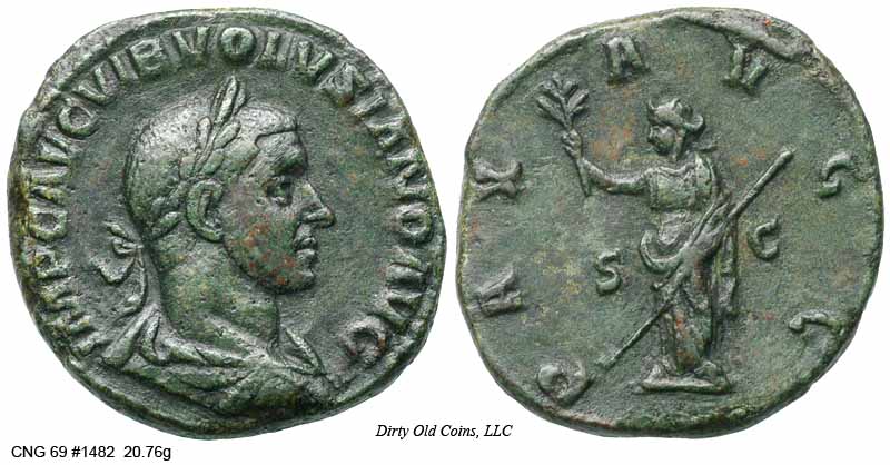 монета Древнего Рима