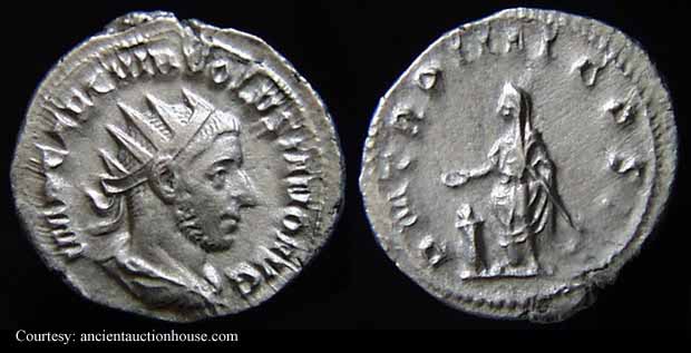 монета Древнего Рима