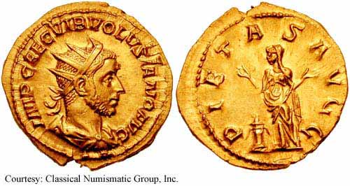 монета Древнего Рима