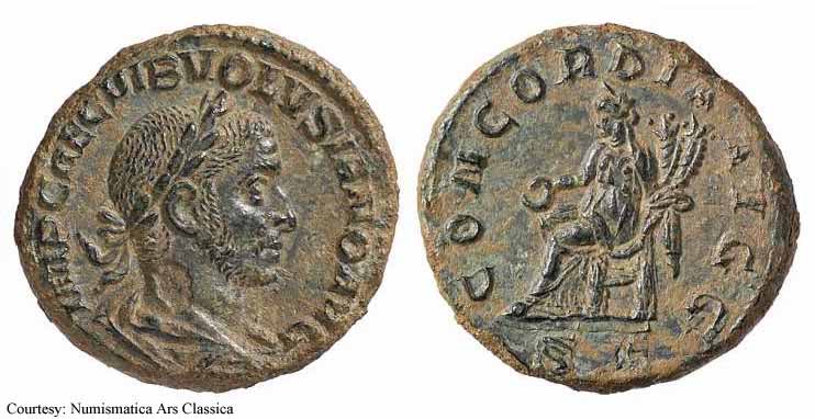 монета Древнего Рима