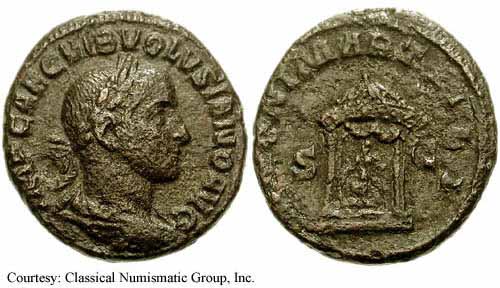 монета Древнего Рима