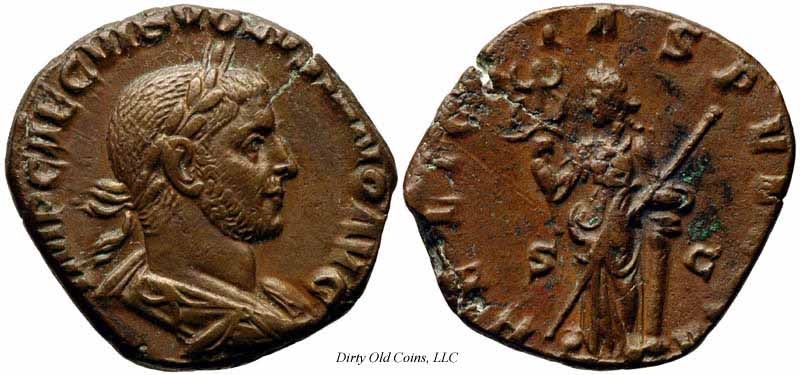 монета Древнего Рима