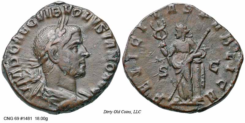 монета Древнего Рима