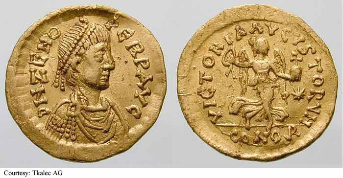 монета Древнего Рима