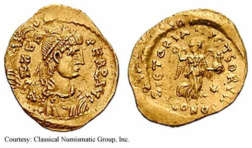 монета Древнего Рима