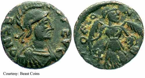 монета Древнего Рима